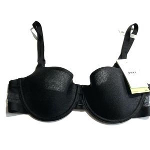 DKNY T-shirt bra 34b black